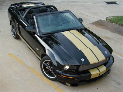 Black Ford Mustang Shelby Gt Hertz Convertible Mustangattitude