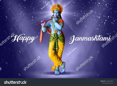 Shree Krishna Hindu God Krishna Happy Stock Photo 1476967853 | Shutterstock