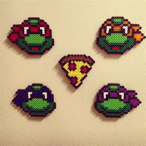 Perler Beads Tmnt Google Search Perler Beads Designs Hama Beads