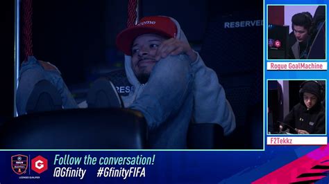 Gfinity FIFA LQE Xbox Semi Final F2Tekkz Vs Rogue GoalMachine YouTube