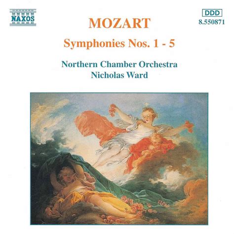 Mozart Symphonies Nos 1 5 Cd Opus3a