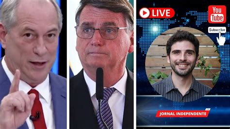 TSE manda apagar vídeo golpista de Bolsonaro Ciro é entrevistado no JN