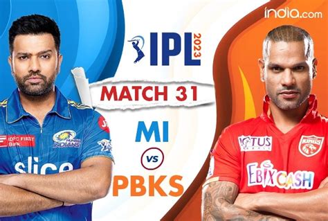 Mumbai Indians Vs Punjab Kings Ipl 2023 Highlights Arshdeeps Last Over Heroics Powers Pbks To