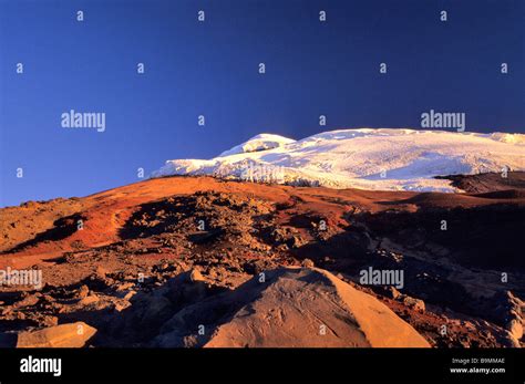 Ecuador, Cotopaxi Province, Cotopaxi National Park, Cotopaxi volcano ...