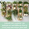 Amazon Shoplala Wooden Wall Planter Pack Wall Hanging Planters