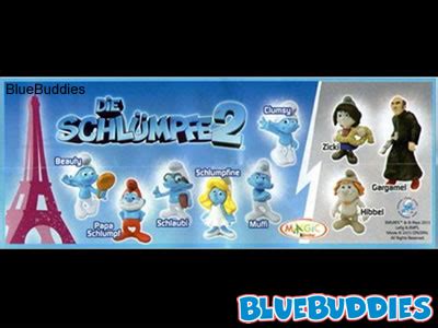 Smurf Kinder Surprise The Smurfs Lost Village Smurfs In The City