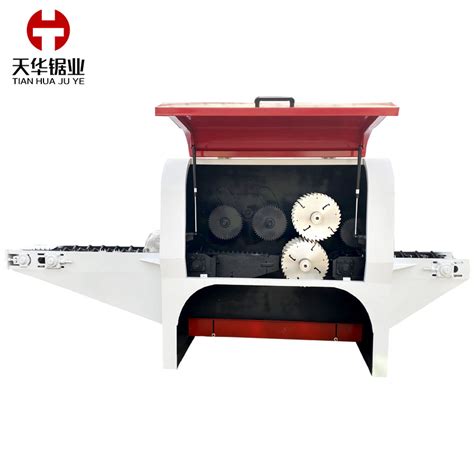 Tianhua Automatic Log Multi Blade Saw Machine Log Cutting Multi Blade