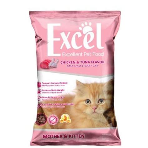 Jual Excel Mother And Kitten Makanan Kucing Kering 500gr Shopee Indonesia