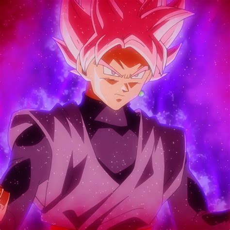 Goku Black SSJ Rosé icon Anime Anime dragon ball goku Dragon