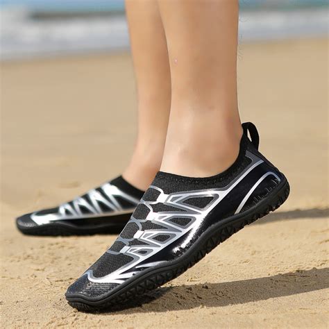 Men And Women Couples Swimming Wading Shoes Soft Sole Dual Purpose