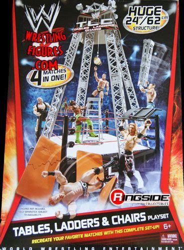 Wwe Tables Ladder And Chairs Playset Ringside Collectibles