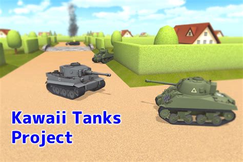 Kawaii Tanks Project Packs Unity Asset Store