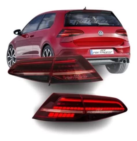 Kit Lanterna Traseira Compativel Golf Gti Mk