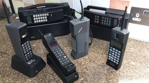 1980s Mobile Portable Transportable Phones Nokia Motorola And Nec