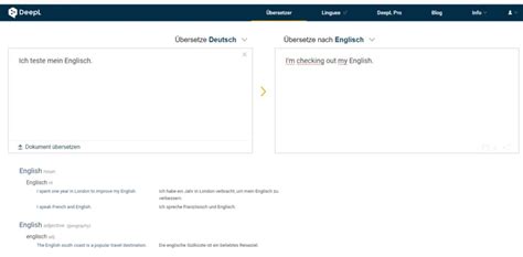 Warum ist DeepL der beste Übersetzer Englisch Deutsch