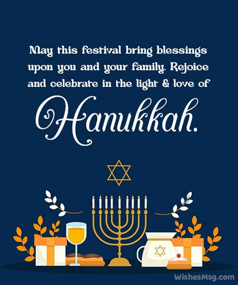 100+ Happy Hanukkah Wishes and Greetings - WishesMsg