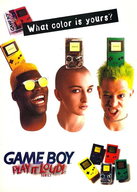 Cool Box Art On Twitter Game Boy Print Ad Nintendo 1995