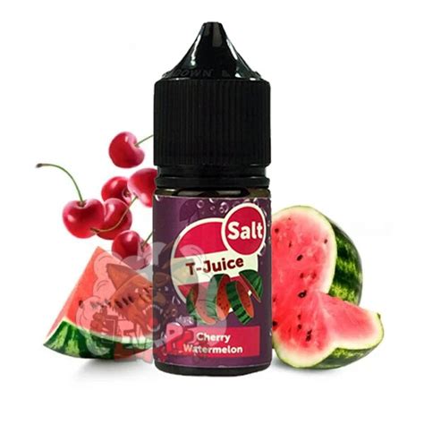 Жидкость T Juice Salt Cherry Watermelon [ 50 Mg 30 Ml ] для