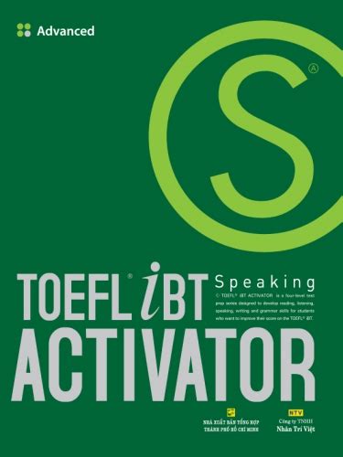 Toefl Ibt Activator Speaking Advanced Tv Acres