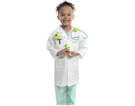 Little Adventures Doctor Lab Coat Costume Set | Ten Little Kids' Toys