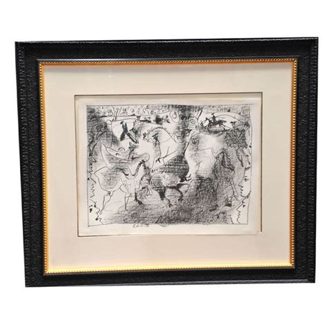 Pablo Picasso The Bullfight Original Print