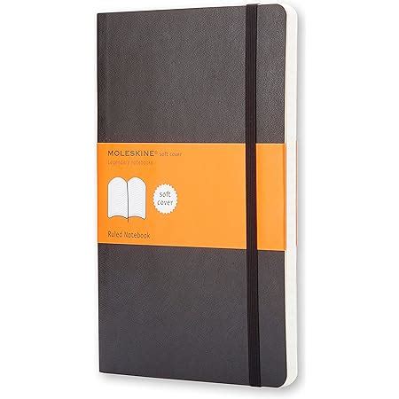 Moleskine Cuaderno Cl Sico Con Hojas Rayadas Tapa Blanda Y Cierre