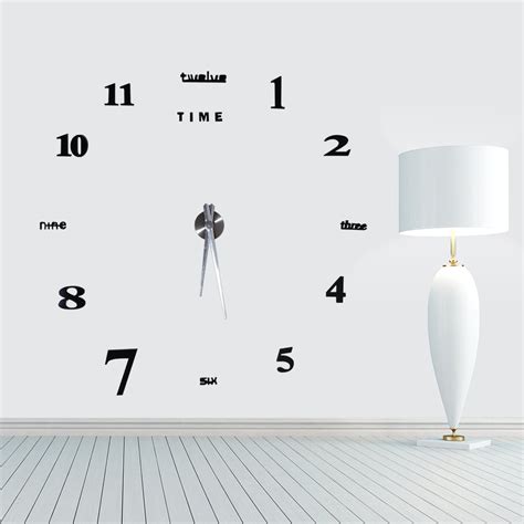 Decorazioni Per Interni Ufficio Hotel Orologio Da Parete Fai Da Te