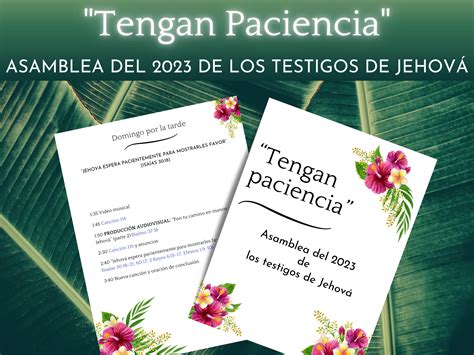 Tengan Paciencia Asamblea Del De Los Testigos De Jehov Exercise