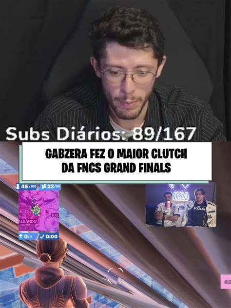 Gabzera faz o impossível na FNCS Grand Finals: clutch épico | TikTok