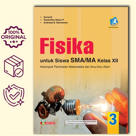 Jual Buku Fisika Peminatan SMA Kelas XII Kurikulum 2013 Revisi Yrama