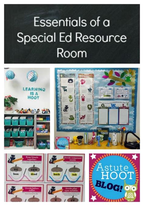 Essentials Of A Special Education Resource Room After I Accepted My New Position A Special