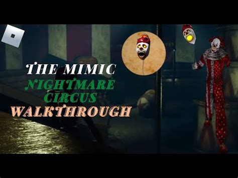 The Mimic NIGHTMARE CIRCUS Full Walkthrough Clown Lantern L