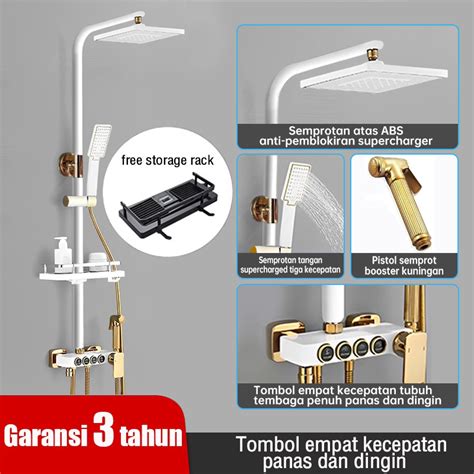 Jual Shower Kamar Mandi 4 Dalam 1 Set Toilet Shower Jet Washer