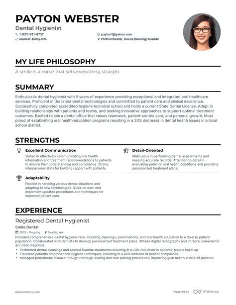 3 Successful Dental Hygienist Resume Examples And Writing Tips For 2024