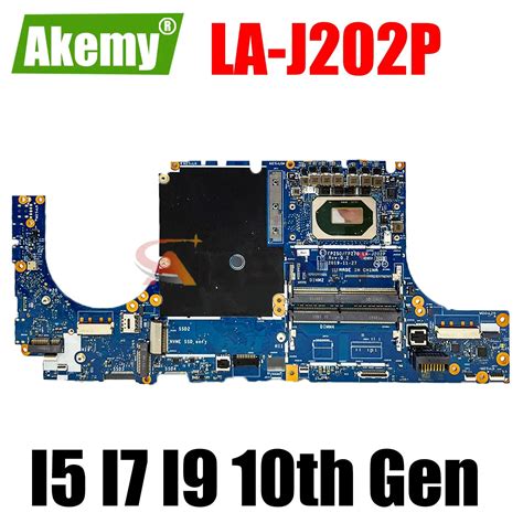 For Hp Zbook Fury 15 G7 Fpz50 La J202p Laptop Motherboard With I5 I7 I9 10th Gen Cpu Motherboard