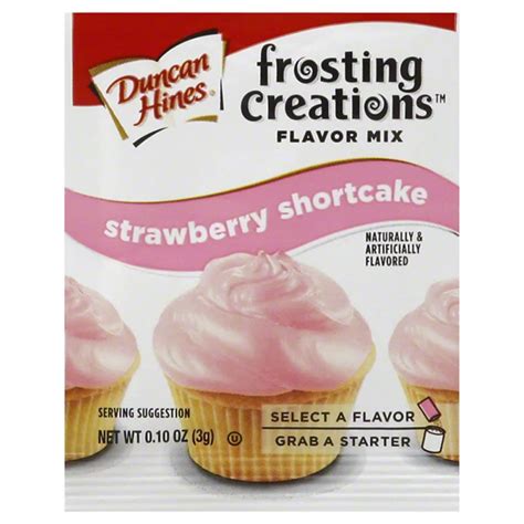 Duncan Hines Frosting Creations Strawberry Shortcake Flavor Mix - Shop Baking Ingredients at H-E-B