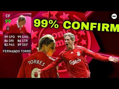 99 Confirm Trick For Get Iconic Fernando Torres PES 2021 MOBILE YouTube