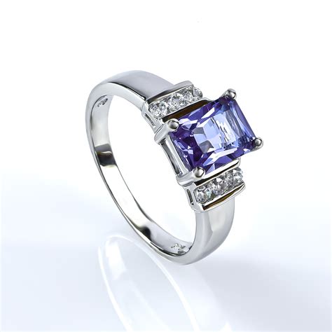 Silver Alexandrite Ring