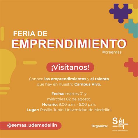 Feria de Emprendimiento Universidad de Medellín