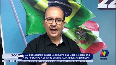 Jair Bolsonaro Sanciona Projeto Que Libera A Reedi O Do Pronampe Youtube