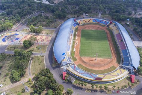 Renovasi Stadion Gelora Sriwijaya Jakabaring Di Palembang Antara News