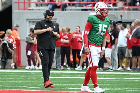 Nebraska Spring Game Takeaways Dylan Raiola Steals The Show The Athletic