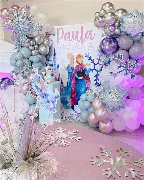 Frozen Party Ideas Cute En Frozen Decoracion Fiesta Decoraci N