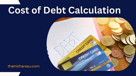 Cost Of Debt Calculation Understanding The Cost Of Debt