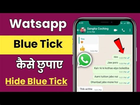 Whatsapp Par Blue Tick Hide Kaise Kare How To Hide Blue Ticks In