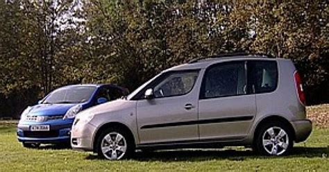 Vergleich Nissan Note Vs Skoda Roomster Speed Heads