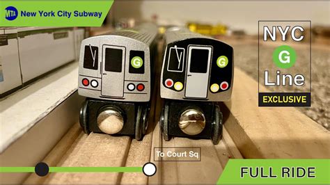 Munipals Subway R160 G Train Full Ride Newkirk Plaza To Court Sq