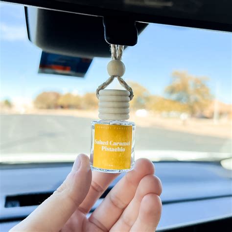 Salted Caramel Pistachio Car Diffuser Hanging Car Freshener Accessory