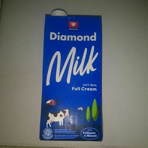 Jual Susu UHT Diamond Full Cream 1 Liter Shopee Indonesia