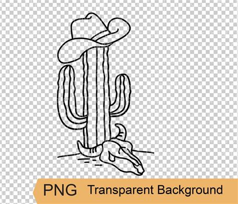 Cactus Cowboy Hat Svg Cut Printable Digital File Cowboy Hat Etsy